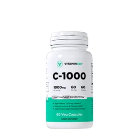 Vitamin360 Vitamin C 1000mg 60 Kapslar