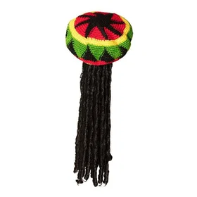 Boland 82008 Rasta Dreadlocks Cap