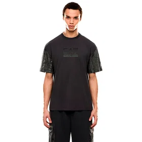 Emporio Armani Train Graphic Series Monogram Infill Kortärmad T-shirt 3-pack (Herr)