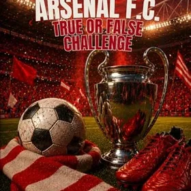 Arsenal FC Sanning eller lögn Quizbok