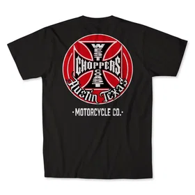 West Coast Choppers Logo Kortärmad T-shirt (Herr)