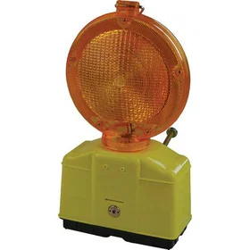 Otto Schachner Lampe d'avertissement Chantier Optique Jaune