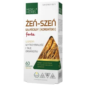 Medica Herbs Ginseng Coréen Forte 400mg 60 Gélules