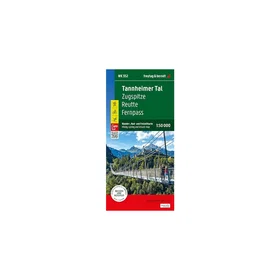 Freytag Tannheimer Valley Hiking Cycling And Leisure Map Zugspitze Reutte Fe