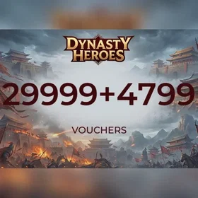 Dynasty Heros 29999 Voucher + 4799 Voucher (GLOBAL)