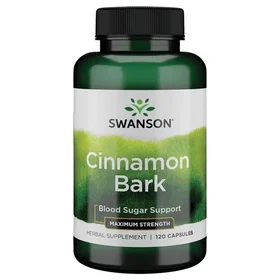 Swanson Cinnamon Bark Maximum Strength 120 Capsules