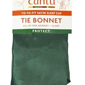 Cantu Satin Sleep Tie Bonnet 1 st Grønn