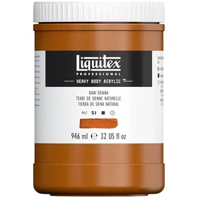 Liquitex Heavy Body Akrylfärg Siena Natur 946ml