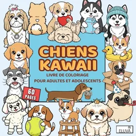 Pour Étonnants Chiens Livre de Coloriage Adultes: Livre de Coloriage Anti-stress Unilatéral 50 Chiens Motifs. Adorables, Beaux et Relaxants 