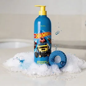 Hot Wheels Cosmetic Set Gaveæske (Shampoo & Duschgel)