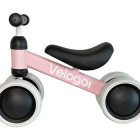 Velogo Springsykkel 4 Hjul Pink