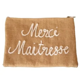 HOMEMAISON Naturel Sac Cadeau 27x20cm
