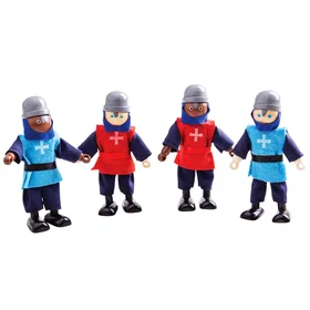 Bigjigs Middelalderridder Figur JT162 11cm