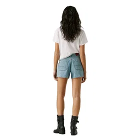 Pepe Jeans Rachel Denim Hög Midja Shorts (Dam)
