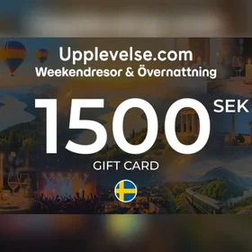 Weekendresor & Övernattning - Upplevelse.com Presentkort 1500 SEK