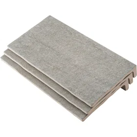 Panaria Flisgulv Barge Grigia A-Elle Grå Steinimitasjon 15x30x4.1cm PGZBKAl