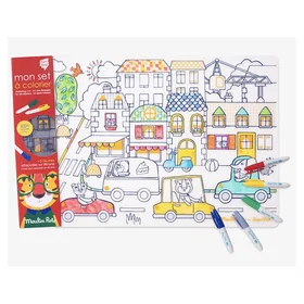 Moulin Roty Les Popipop Colouring Set 661616