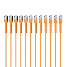 Broadbe Slim Cat6a 2m Patch Cable BTP-I32C6A-OR-2M-12 12-Pack
