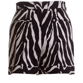 Dolce & Gabbana Zebra Mini Shorts Bomull (Dam)