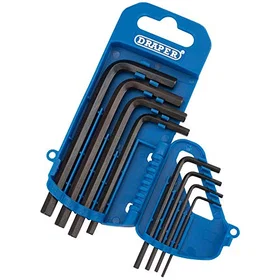 Draper TKW8M/B Hexagon Key Set 33679 8pcs