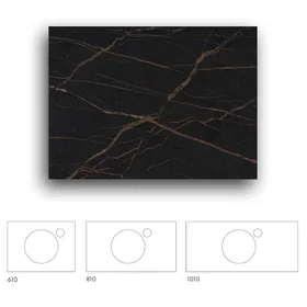 Macro Design Crown+ Benkeplate Dekton 610cm FB60LAUCH