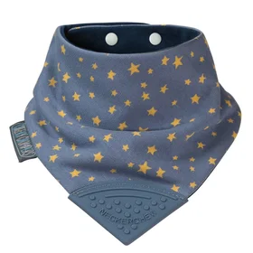 Cheeky Chompers Dribble Bib Midnight Stars