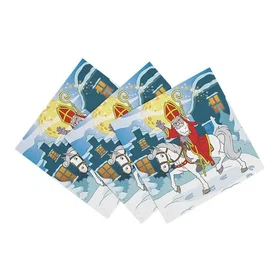 Globos Sinterklaas Pappersservetter 33x33cm 20pcs