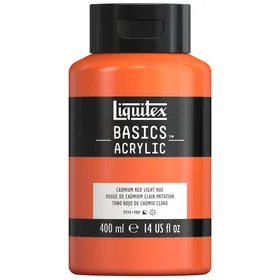 Liquitex Basics Akrylfärg Kadmiumröd Ljus Nyans 400ml