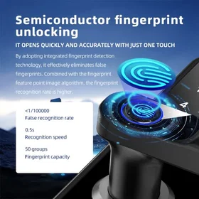 Tuya Smart Lock WiFi Empreinte Digitale et Contrôle par Application