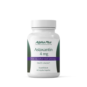 Alpha Plus Astaxantin 4mg 60 Kapslar