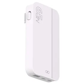 Avizar FPLICSACC65WPDFOLDRW GaN Foldable Wall Charger with USB-A and 2x USB-C 65