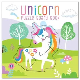 Hello Yksisarvipusselkirja: Leipakirja Jigsaw Puzzles Lapsille
