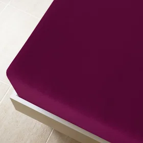 vidaXL Cotton Jersey Fitted Sheet 100x200cm
