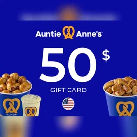 Auntie Anne's Gift Card 50 USD