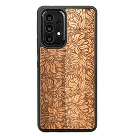 Träskal Träbladigt Etui för Samsung Galaxy A53 5G