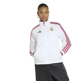 Adidas Real Madrid Home Anthem Full Zip Sweatshirt (Dam)