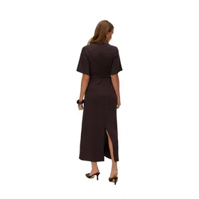 Vero Moda Hali Kort Ärm Lång Klänning