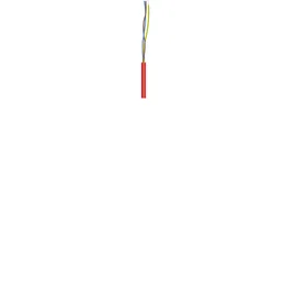 Italian Cable Company HM0140204M20G Värmetålig 3G1,5 mm² SIHF-J Rödbrun 500 V Ring Kabel Diameter 8 mm 100 m