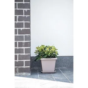 GARDEN ID Taupe Square 40x35cm