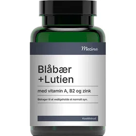 Mezina Blåbær Og Lutein 90 Tabletter
