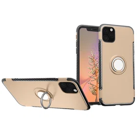 Topk Etfodral med Ringhållare för iPhone 11