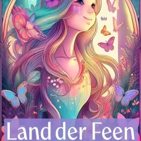 Land der Feen Färgläggningsbok för barn