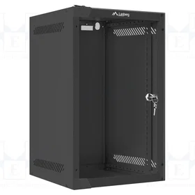 Lanberg 9U 280x310 Väggskåp Svart
