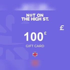 Not on The High Street Carte Cadeau 100 GBP