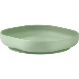 Beaba Assiette Pour Enfants Silicone Vert Sauge