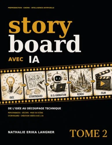 Storyboard avec IA - TOME 2: Fondamentaux et langage cinématographique: Construire l’image, le monde et le film