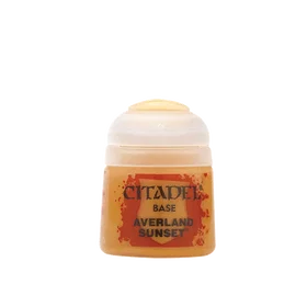 Warhammer Averland Sunset Basemaling Orange 0.012L