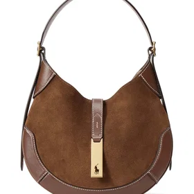 Polo Ralph Lauren Polo ID Crossbody Skinn Liten Skulderveske
