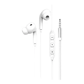 Force Play FPYKPBOUTONMFIW Trådløse in-ear høretelefoner Lightning Hvid