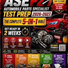 ASE P2 Automobile Parts Specialist Bible 2026-2027 Test Prep System